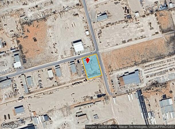  4206 E County Road 72, Midland, TX Parcel Map