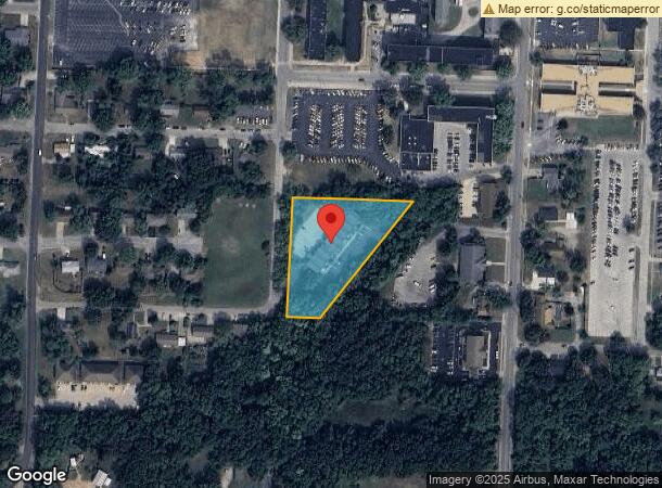  707 S Washington Ave, Warrensburg, MO Parcel Map