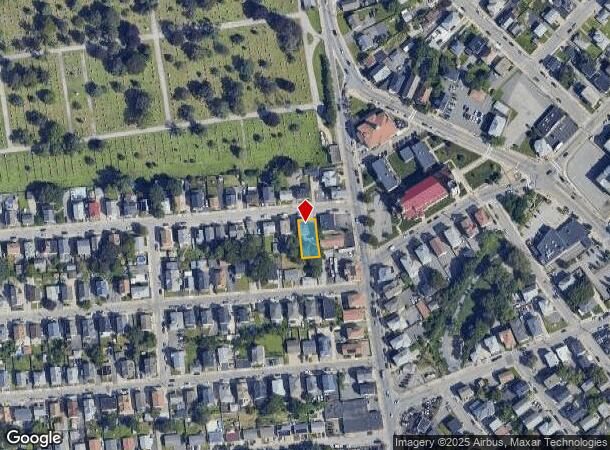  16 Bagley St, Central Falls, RI Parcel Map