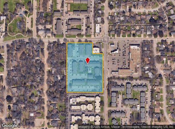 1417 N Nursery Rd, Irving, TX Parcel Map