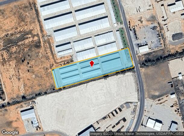  800 Se Mustang Dr, Andrews, TX Parcel Map