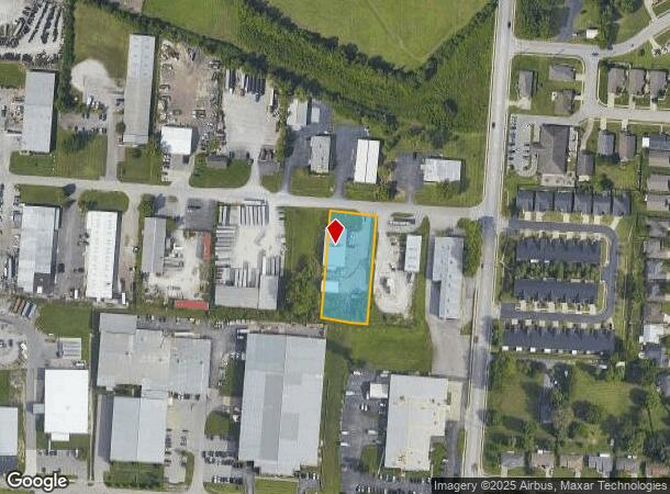  1622 Fabricon Blvd, Jeffersonville, IN Parcel Map