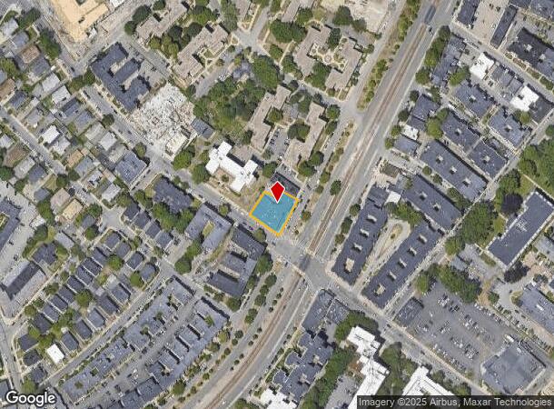  1581 Commonwealth Ave, Brighton, MA Parcel Map