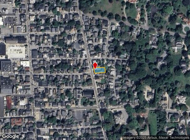 382 Spring St, Newport, RI Parcel Map