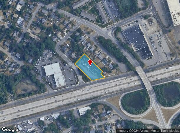  1555 Sunrise Hwy, Bay Shore, NY Parcel Map