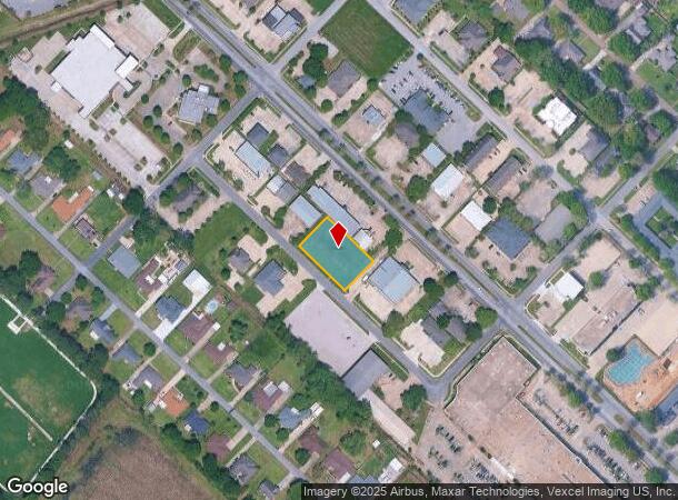  109 Rue Bastille, Lafayette, LA Parcel Map