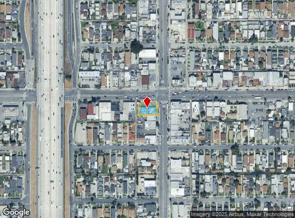 7201 S Broadway, Los Angeles, CA Parcel Map