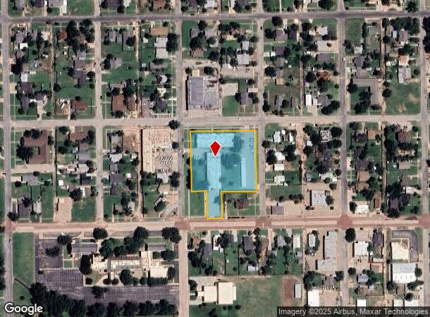  813 W 8Th St, Plainview, TX Parcel Map