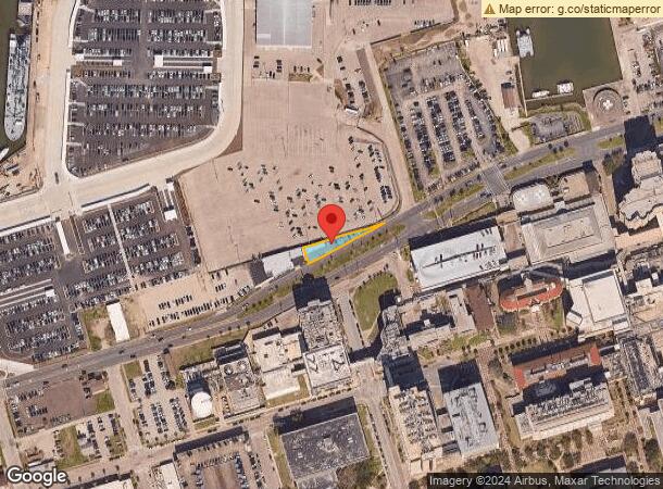  1102 Strand St, Galveston, TX Parcel Map