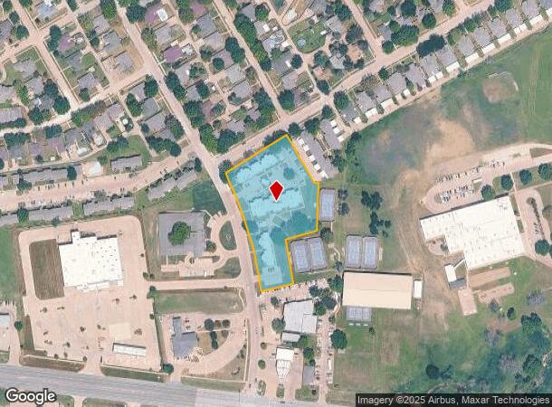2401 Yorkstown Dr, Ennis, TX Parcel Map