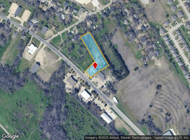  1513 E Main St, Waxahachie, TX Parcel Map