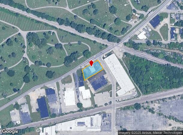 1501 W Kilgore Ave, Muncie, IN Parcel Map