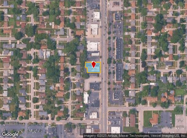 8220 Calumet Ave, Munster, IN Parcel Map