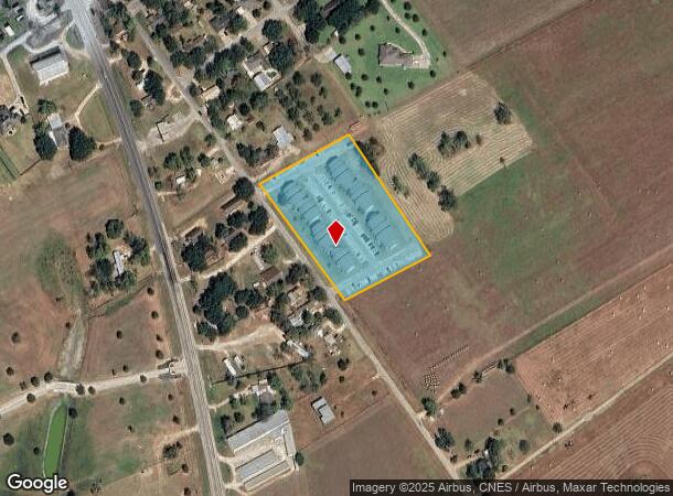 1611 S 3Rd St, Ganado, TX Parcel Map
