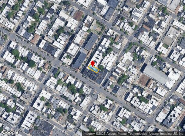 6008 Fillmore Pl, West New York, NJ Parcel Map