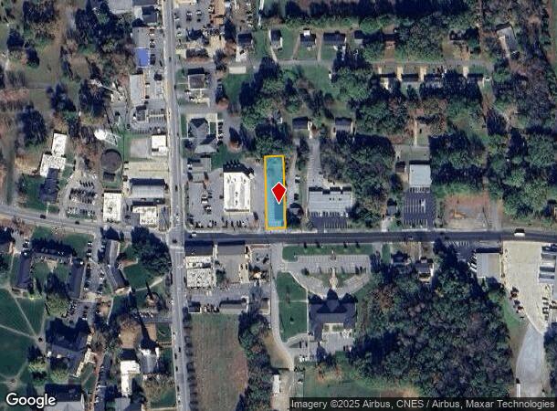 111 E College Ave, Boiling Springs, NC Parcel Map