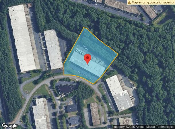  323 Curie Dr, Alpharetta, GA Parcel Map