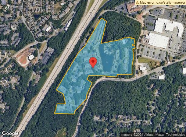  1450 Raintree Dr, Roswell, GA Parcel Map