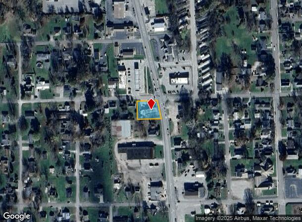 190 N Gardner St, Scottsburg, IN Parcel Map