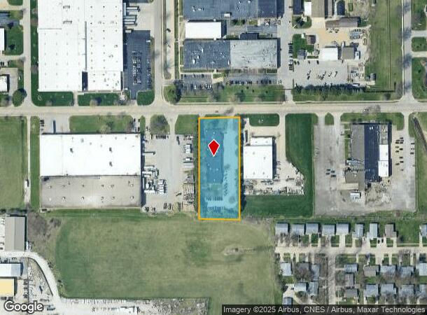  1501 Interstate Dr, Champaign, IL Parcel Map