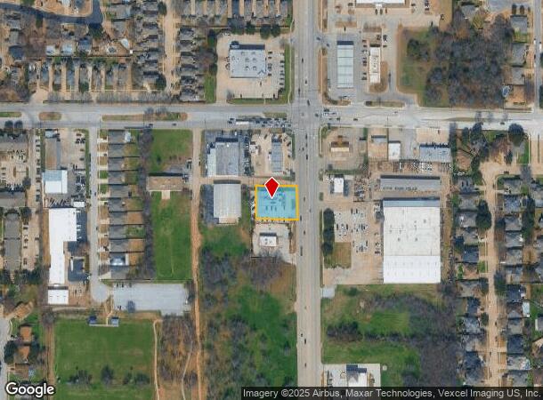 1011 N Industrial Blvd, Bedford, TX Parcel Map
