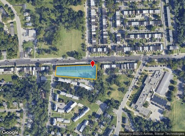  4907 Frederick Ave, Baltimore, MD Parcel Map