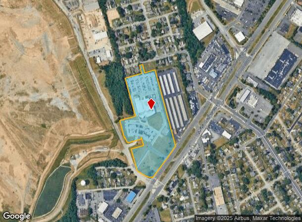 3601 N Dupont Hwy, New Castle, DE Parcel Map