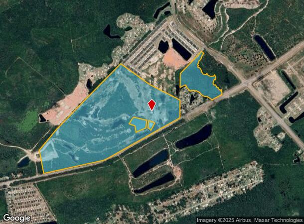 1 Coastal Pines Cir, Brunswick, GA Parcel Map