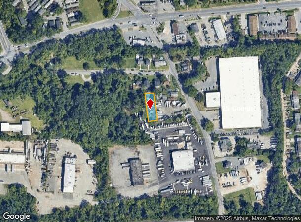 1 W Virginia Ave, Halethorpe, MD Parcel Map