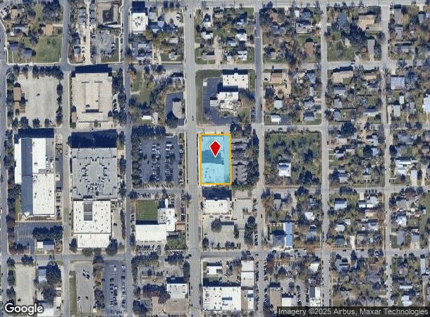 405 S Austin Ave, Georgetown, TX Parcel Map