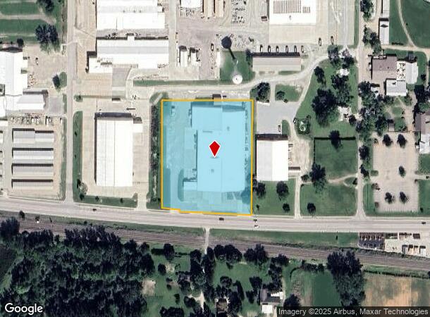 1780 W Market St, Nappanee, IN Parcel Map