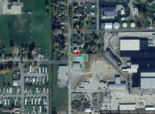 850 S Main St, Delphos, OH Parcel Map