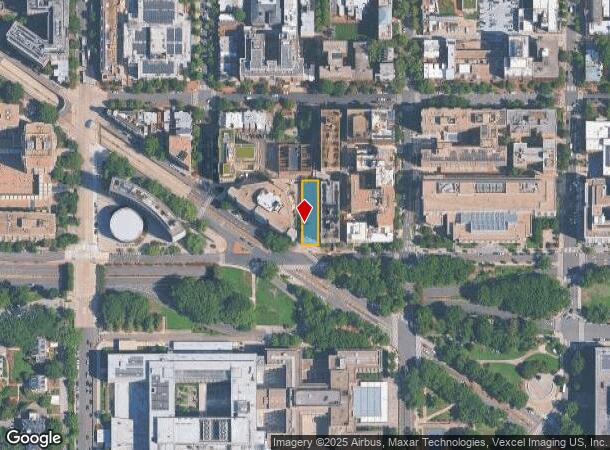 2125 E St Nw, Washington, DC Parcel Map