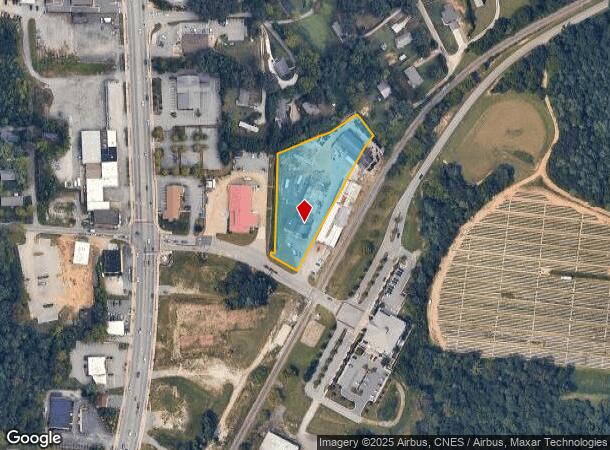107 E Fanning Bridge Rd, Fletcher, NC Parcel Map