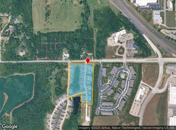 1300 Sw Pin Oak Pky, Topeka, KS Parcel Map