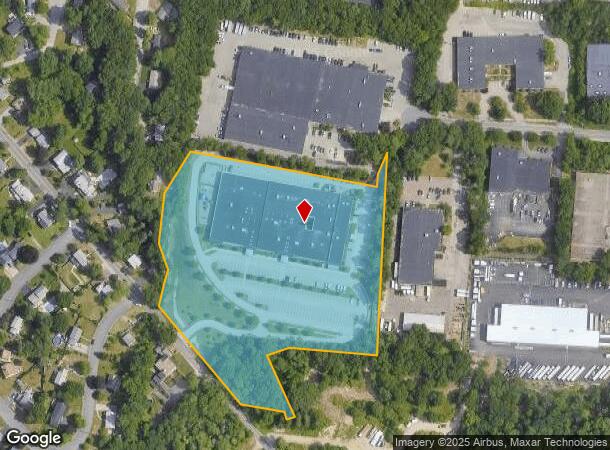 75 Abington St, Hingham, MA Parcel Map