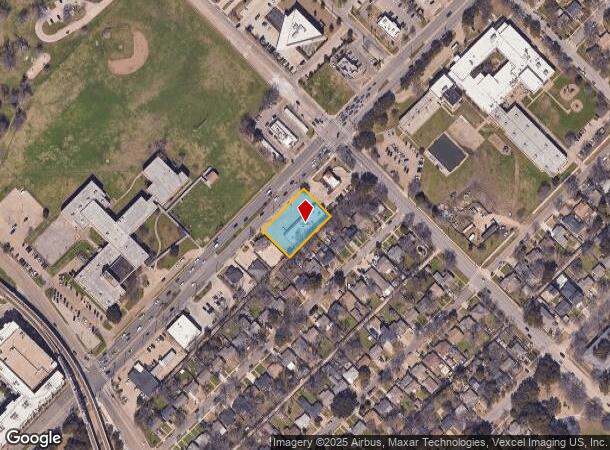  3004 Inwood Rd, Dallas, TX Parcel Map