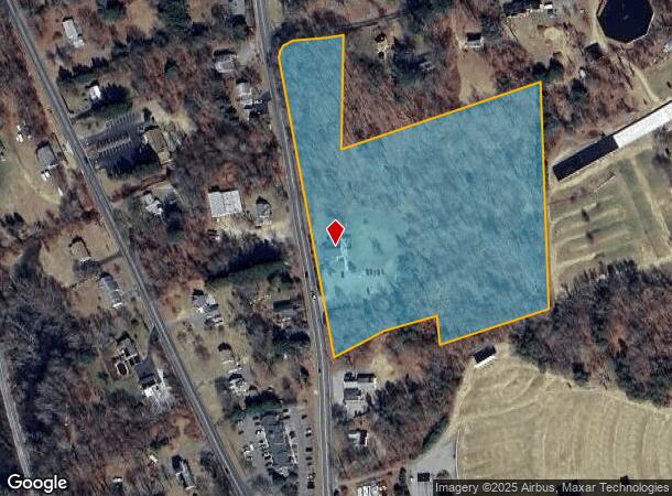 266 Stafford Rd, Mansfield Center, CT Parcel Map