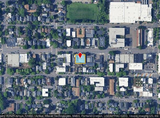  2448 E Burnside St, Portland, OR Parcel Map
