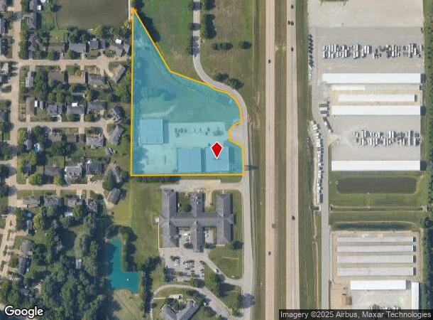 5199 Rosebud Ln, Newburgh, IN Parcel Map