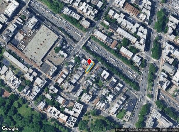  1841 Mohegan Ave, Bronx, NY Parcel Map