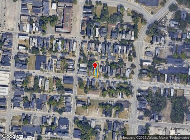  836 York St, Cincinnati, OH Parcel Map