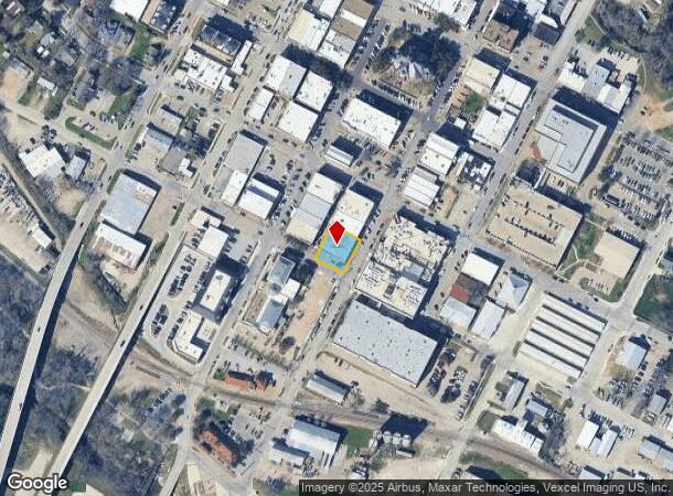  312 S College St, Waxahachie, TX Parcel Map
