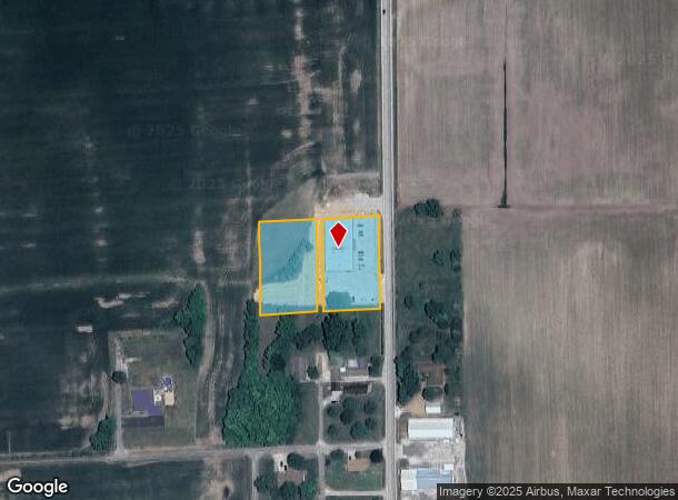 990 Springfield Rd, Gillespie, IL Parcel Map