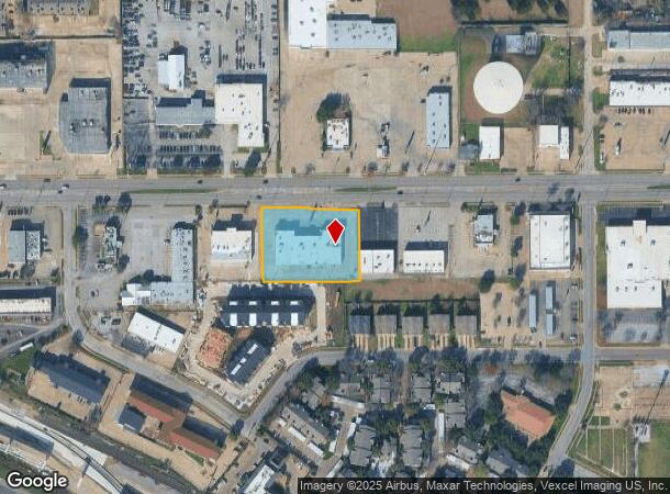  4110 W Camp Wisdom Rd, Dallas, TX Parcel Map