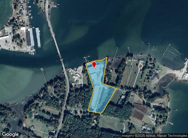 249 Mill Point Rd, Hudgins, VA Parcel Map
