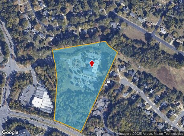  1050 Devore Ln, Matthews, NC Parcel Map