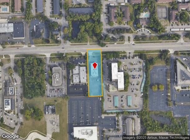  25811 W 12 Mile Rd, Southfield, MI Parcel Map