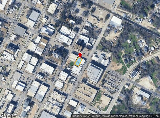  110 E Main St, Waxahachie, TX Parcel Map