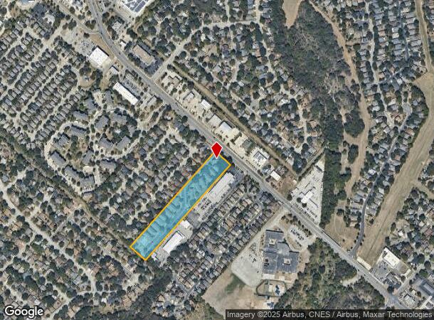  3200 Thousand Oaks Dr, San Antonio, TX Parcel Map